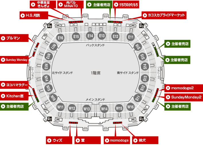 5F売店配置図